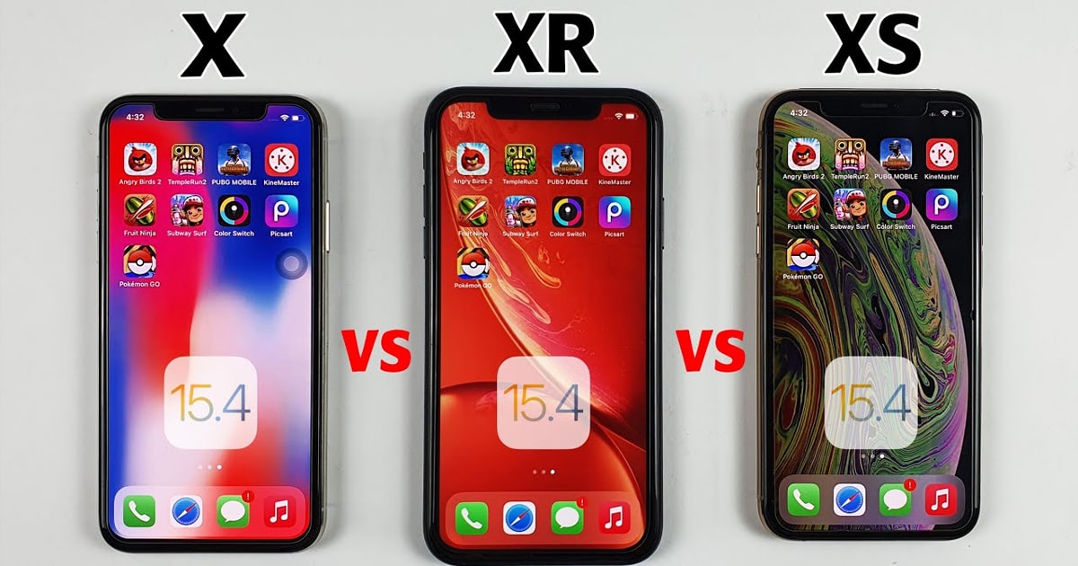 What Is the Difference Between iPhone X and iPhone XR and XS?