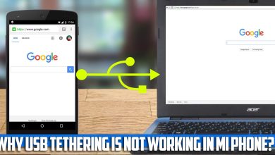 Why USB tethering is not working in Mi phone?