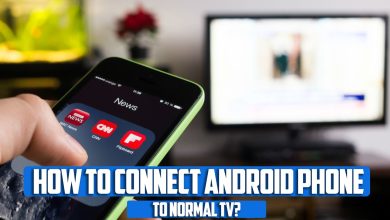 How to connect Android phone to normal TV?