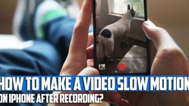 How to make a video slow motion on iPhone after recording?