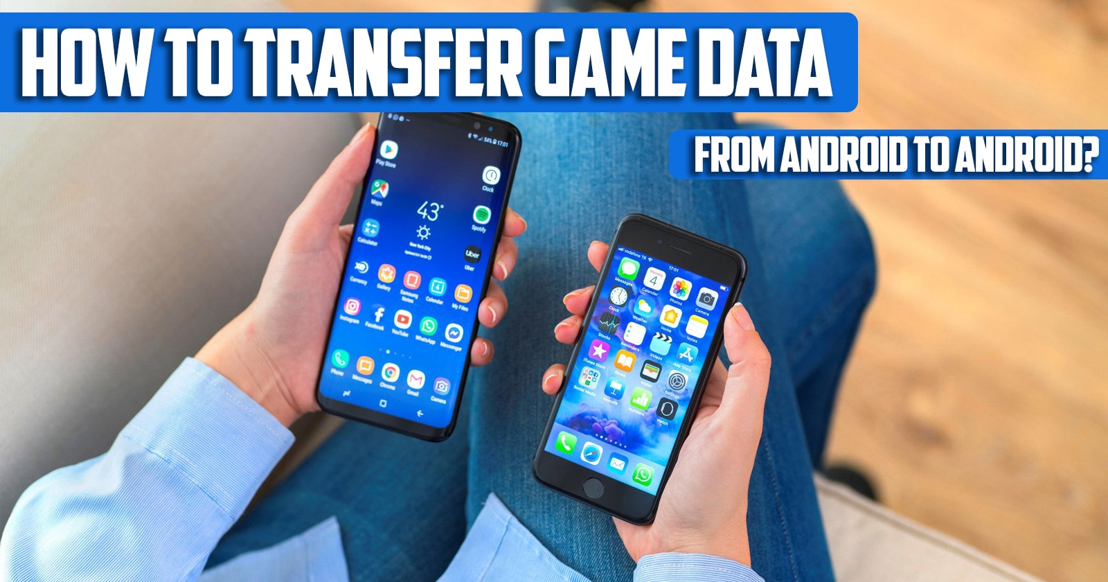How to transfer game data from android to android ?