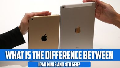 what is the difference between iPad mini-3 and 4th
