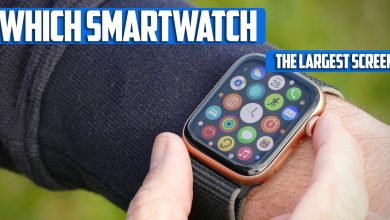 which smartwatch has the largest screen؟