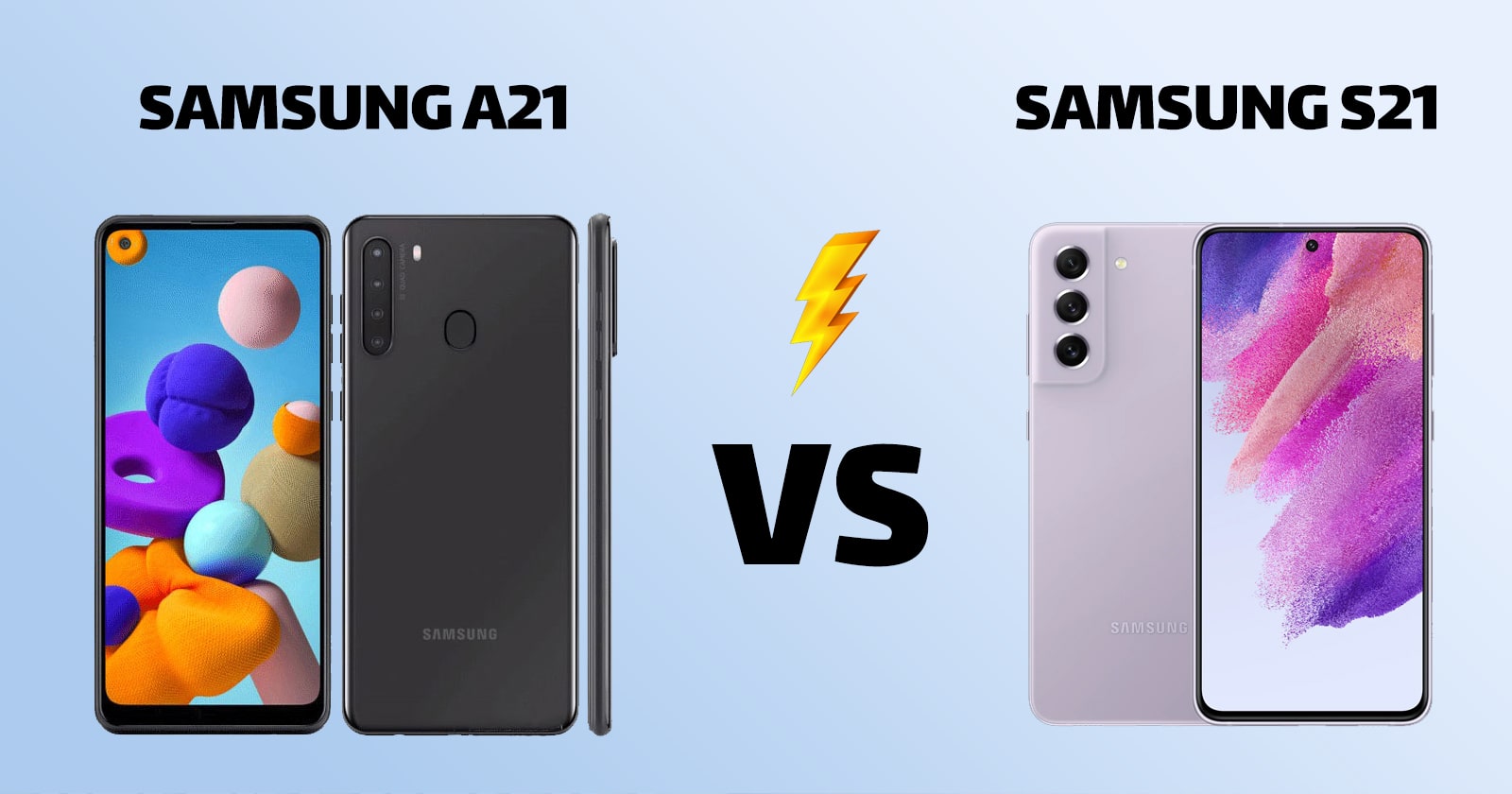 What Is the Difference Between Samsung A21 and S21