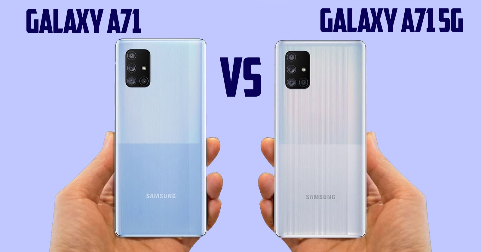 What is the difference between Samsung galaxy a71 and a71 5g?