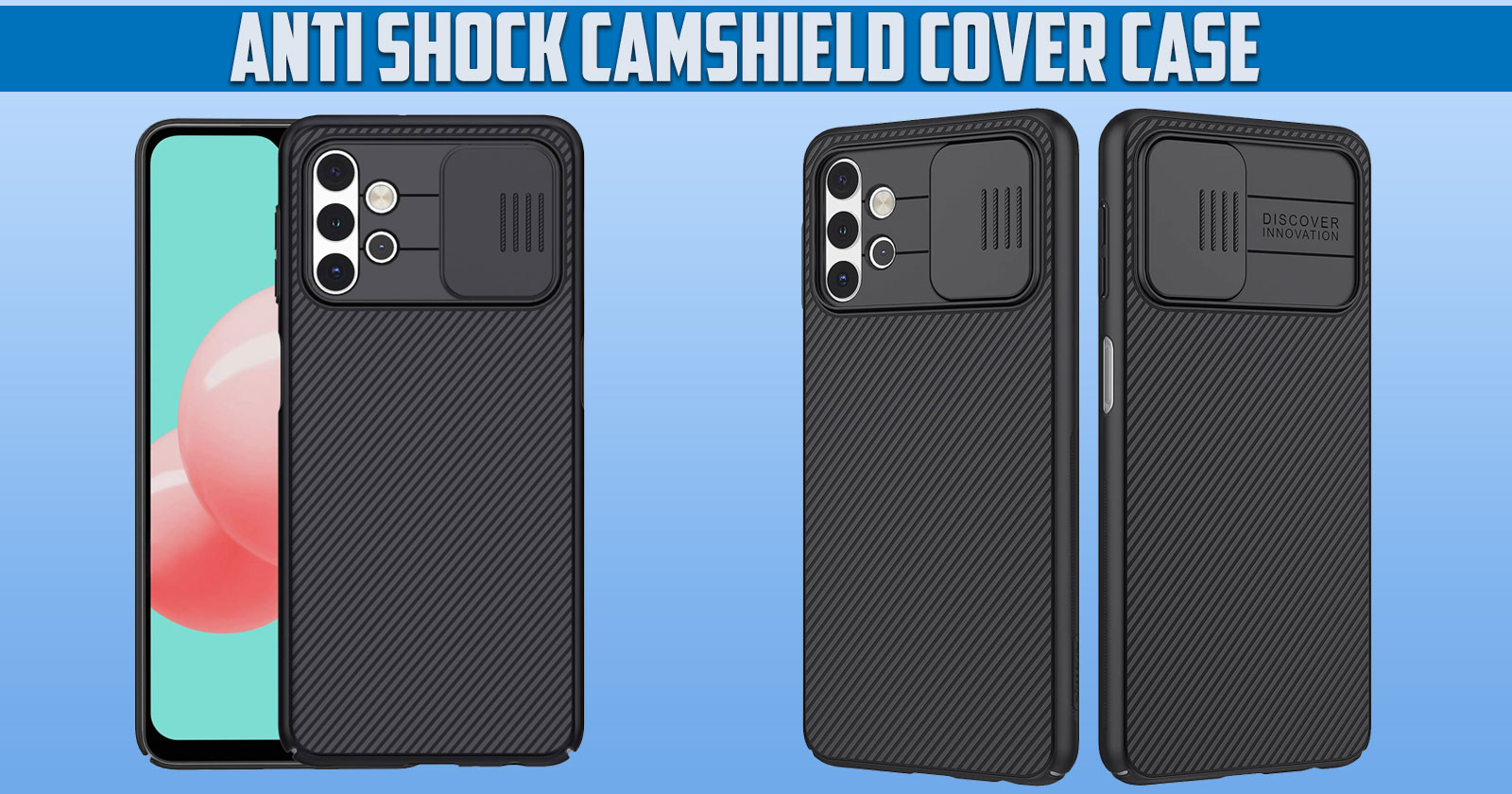 Anti Shock CamShield Cover Case for Samsung Galaxy A32 5G