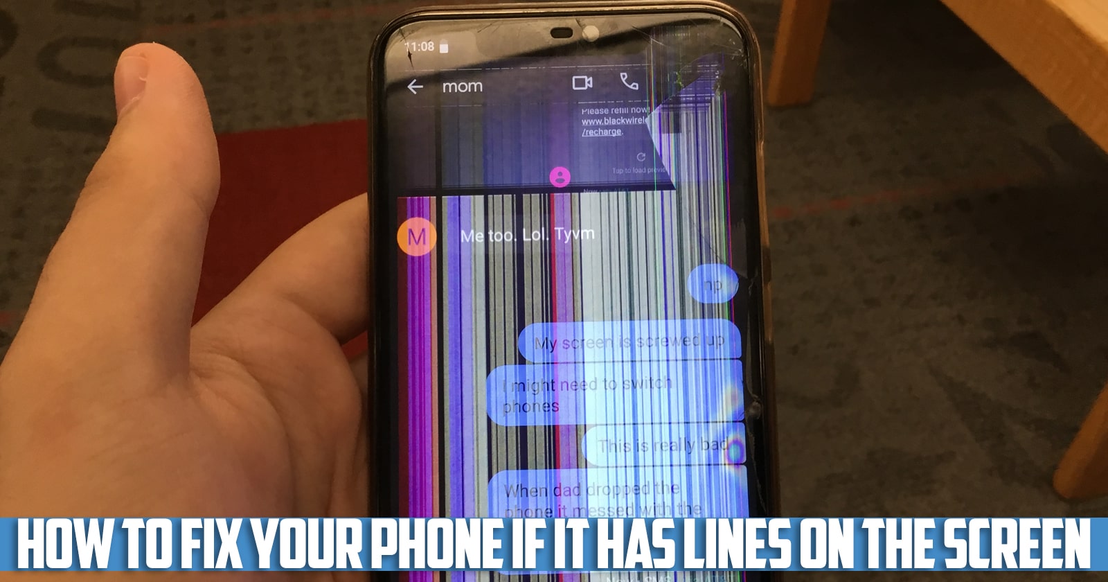 How to Fix Your Phone If It Has Lines on the Screen?