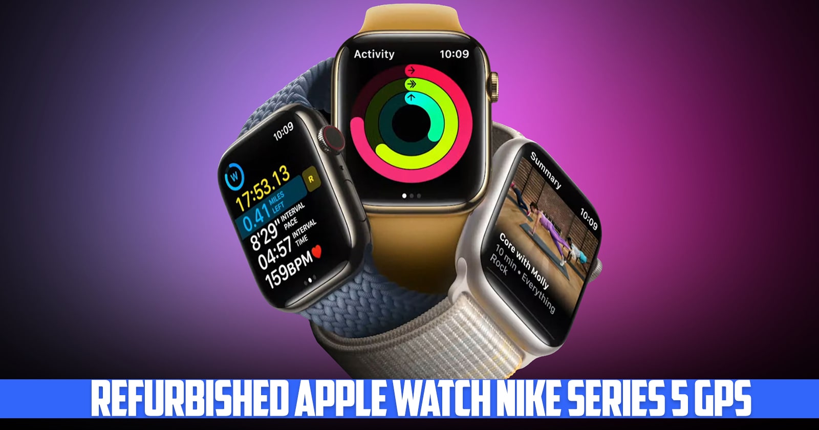 Refurbished Apple Watch Nike Series 5 GPS