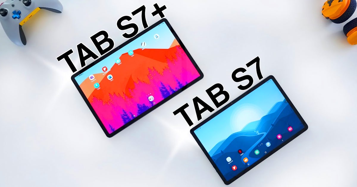 What Is the Difference Between Samsung Galaxy Tab S7 and S7+?