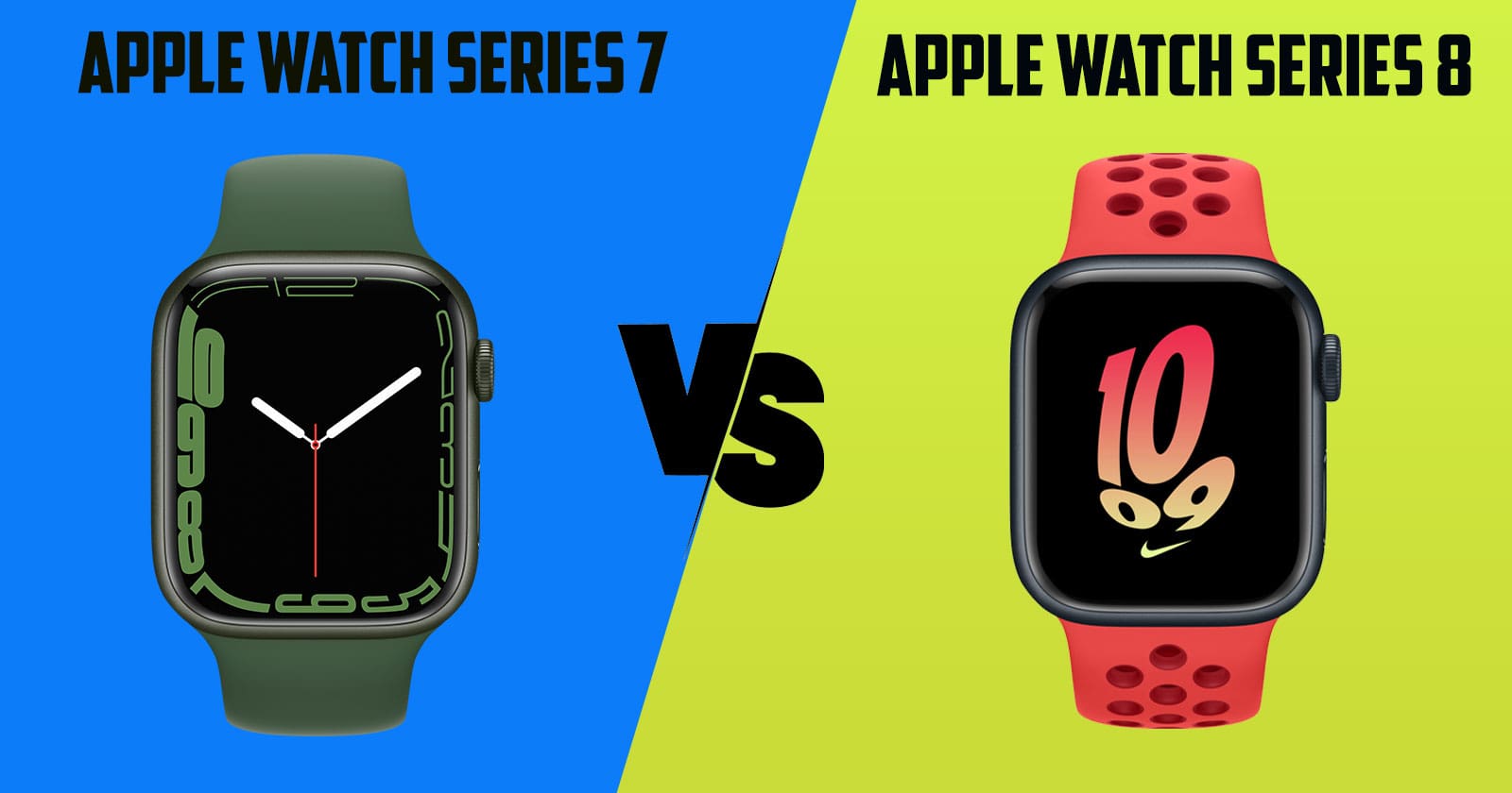 What Is the Difference Between Apple Watch Series 7 and 8