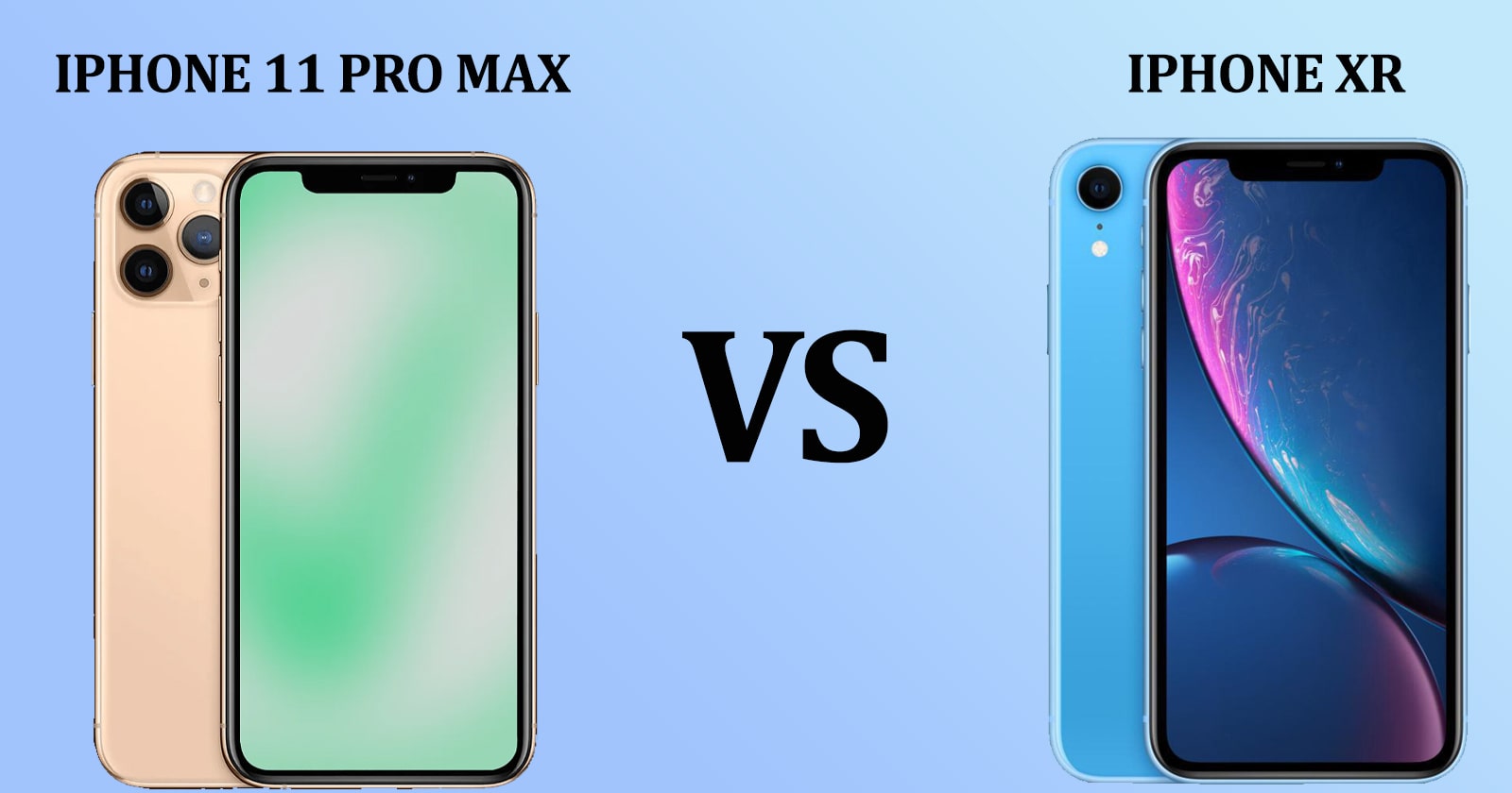 What Is the Difference Between iPhone XR and 11 Pro Max