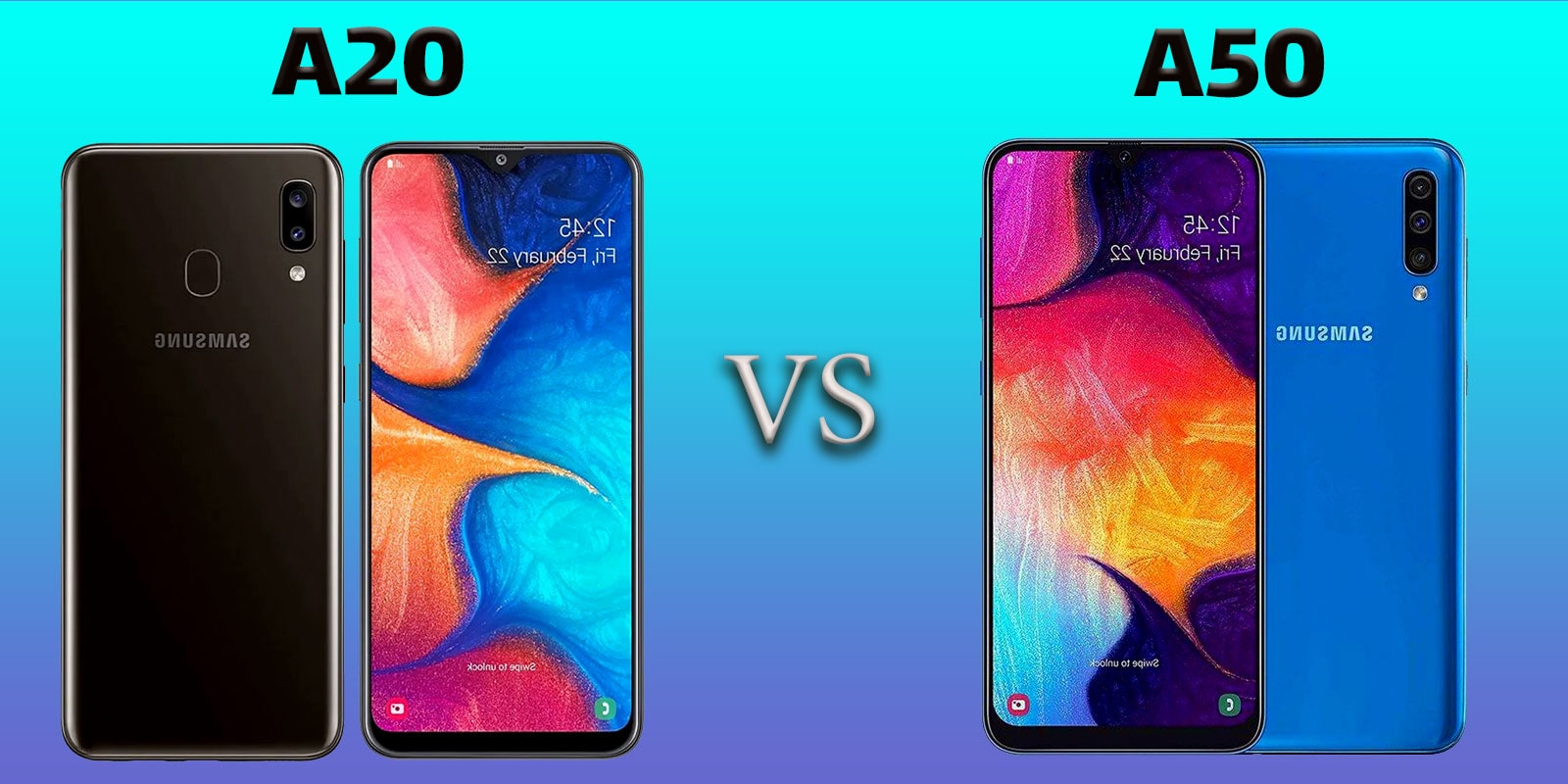 What Is the Difference Between Samsung A20 and A50