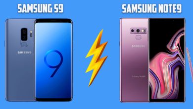 What is the difference between samsung s9 and note 9