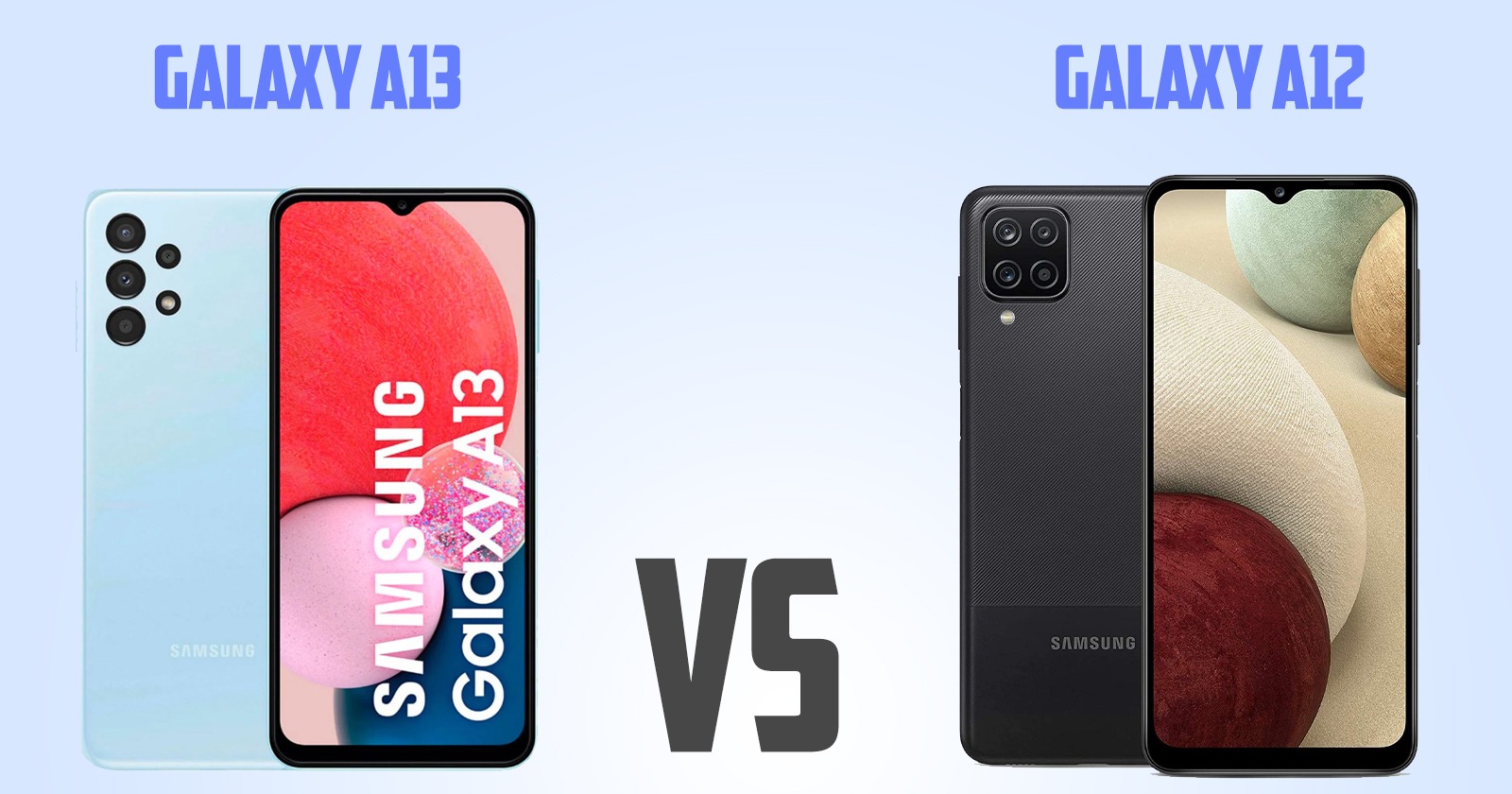 Samsung Galaxy A13 vs Samsung Galaxy A12 [ Full Comparison ]