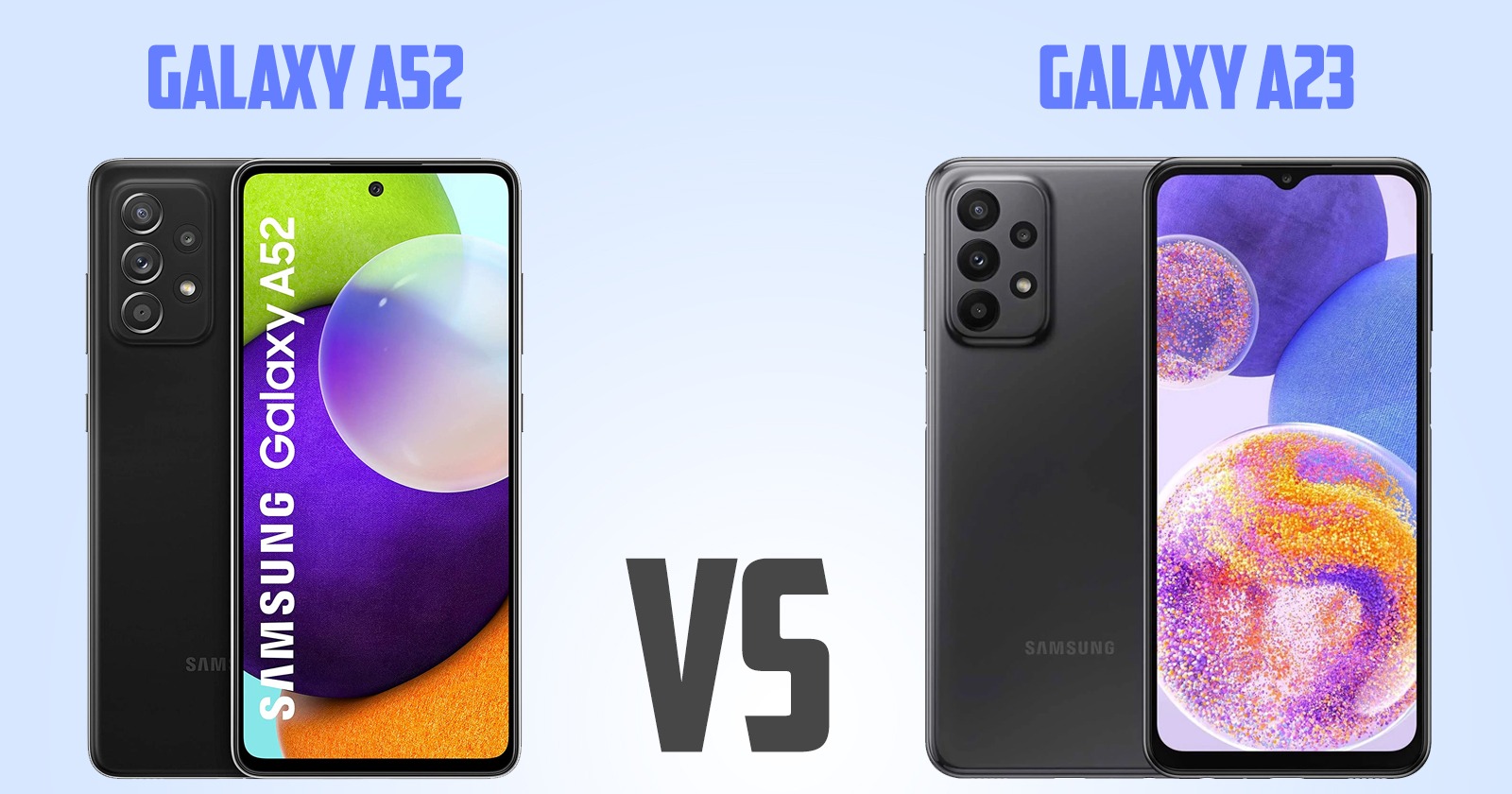 Samsung Galaxy A51 vs Samsung Galaxy A23
