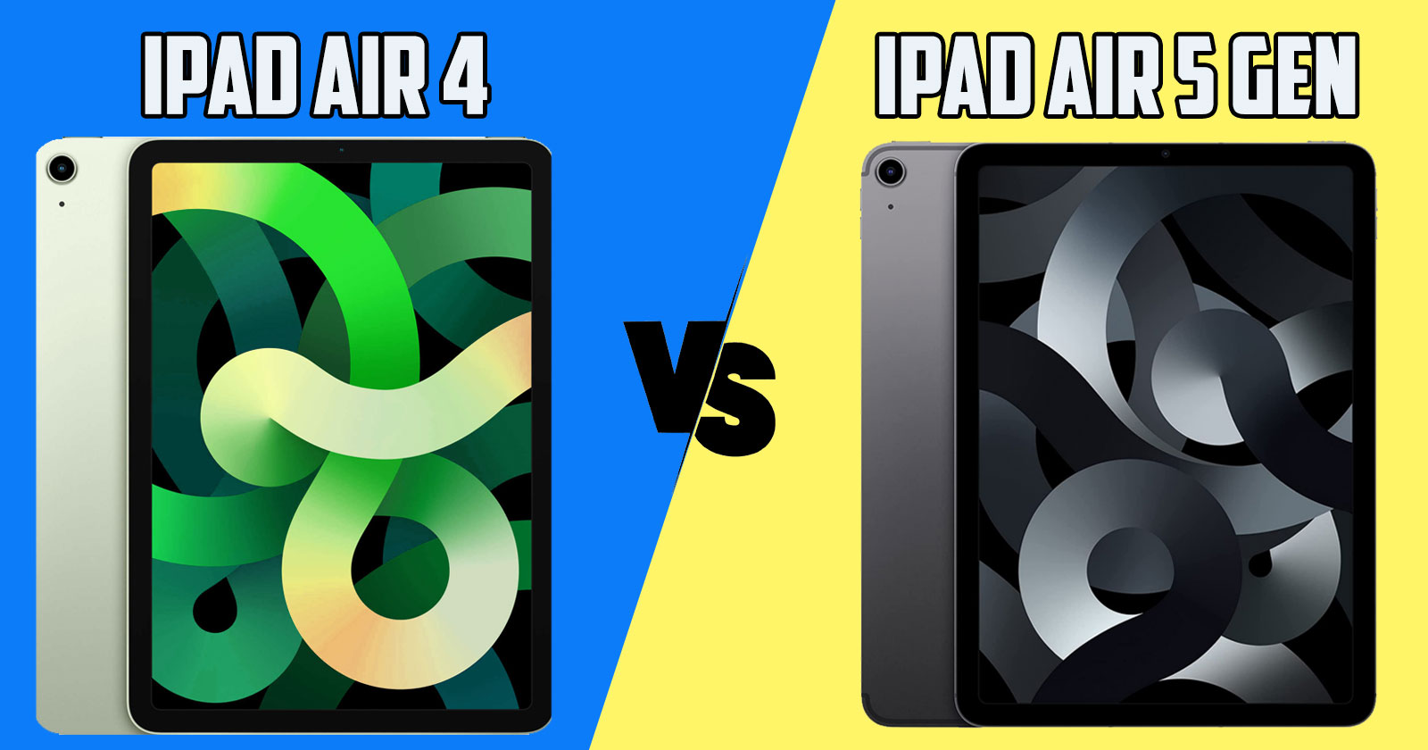 Difference Between iPad Air 4 and 5 Generation