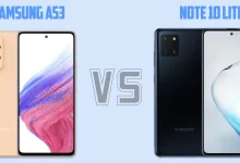 Samsung Galaxy A53 vs Redmi Note 10 Lite[ Full Comparison ]