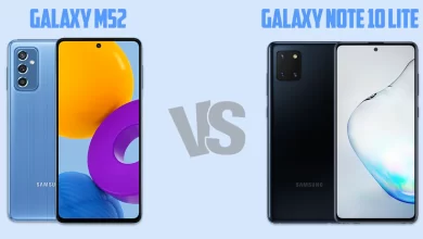 Samsung Galaxy M52 vs Galaxy Note 10 Lite [ Full Comparison ]