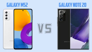 Samsung Galaxy M52 vs Samsung Galaxy Note 20 [ Full Comparison ]