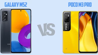 Samsung Galaxy M52 vs Xiaomi Poco M3 Pro [ Full Comparison ]